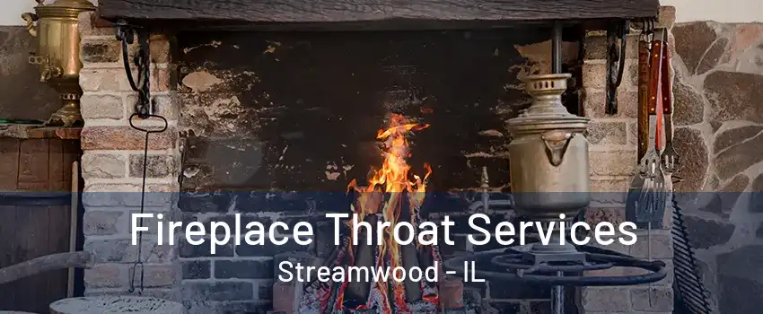 Fireplace Throat Services Streamwood - IL