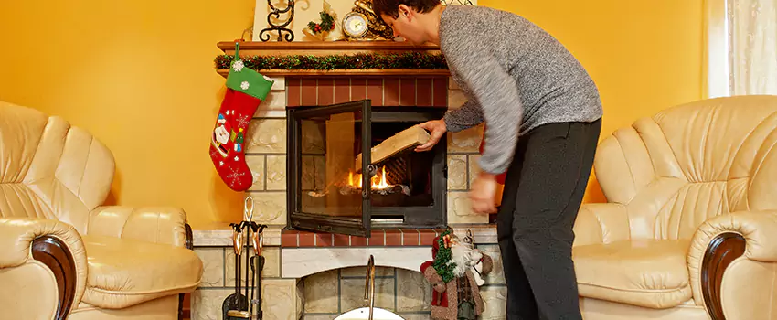 Gas to Wood-Burning Fireplace Conversion Services in Streamwood, Illinois