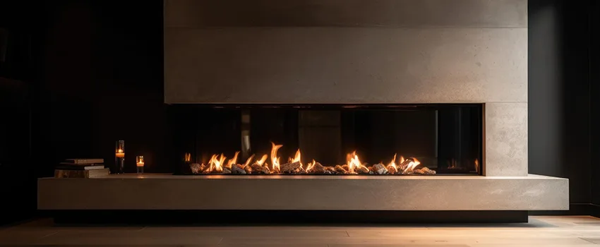 Gas Fireplace Ember Bed Design Services in Streamwood, Illinois